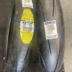 Dunlop Q5S Tire Set New 110/140 For R3 Ninja 300 Rc390