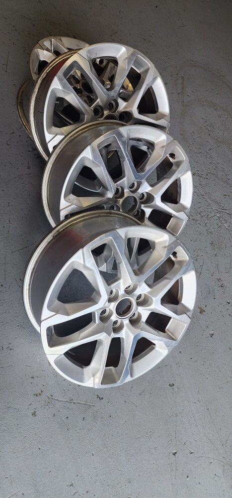 CHEVY STOCK WHEELS 18' 