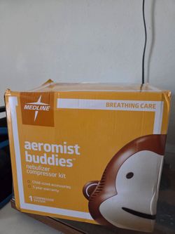 Medline Pediatric Aeromist Buddies Nebulizer Compressors, 8 Each per Case
