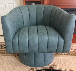 Leather Swivel Chair New