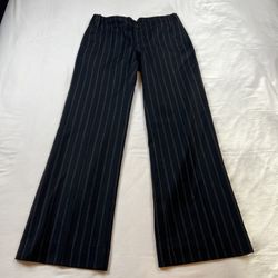 Banana Republic Stretch Wool Pinstripe Dress Pants Women’s Size 0
