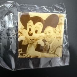 Walt Disney And Mickey Trading Pin