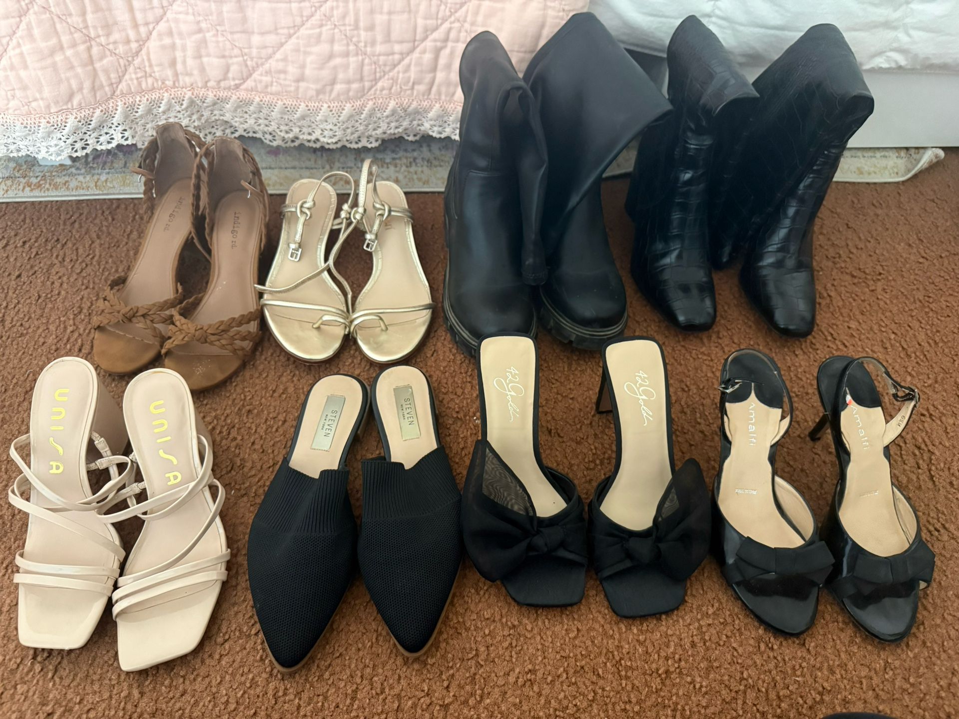 Women’s heels and Boots