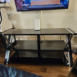 Glass TV Stand