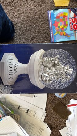 Water globe still in box