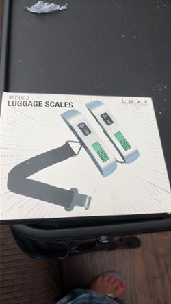 Luggage scales