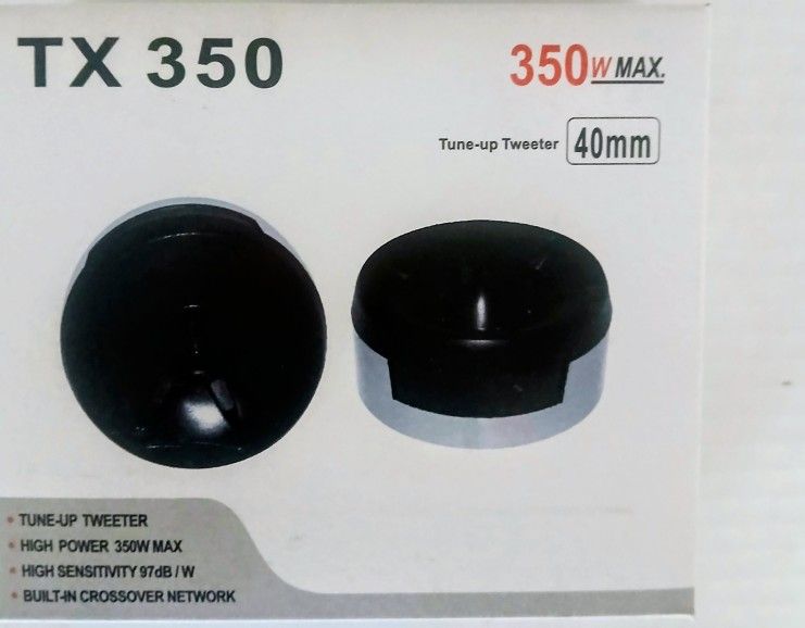 TX350 Audio Tweeters Brand New In The Box
