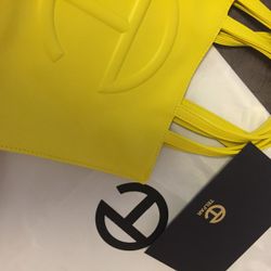 Telfar Medium Handbag yellow