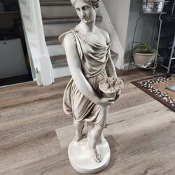 Flora Roman Statue 