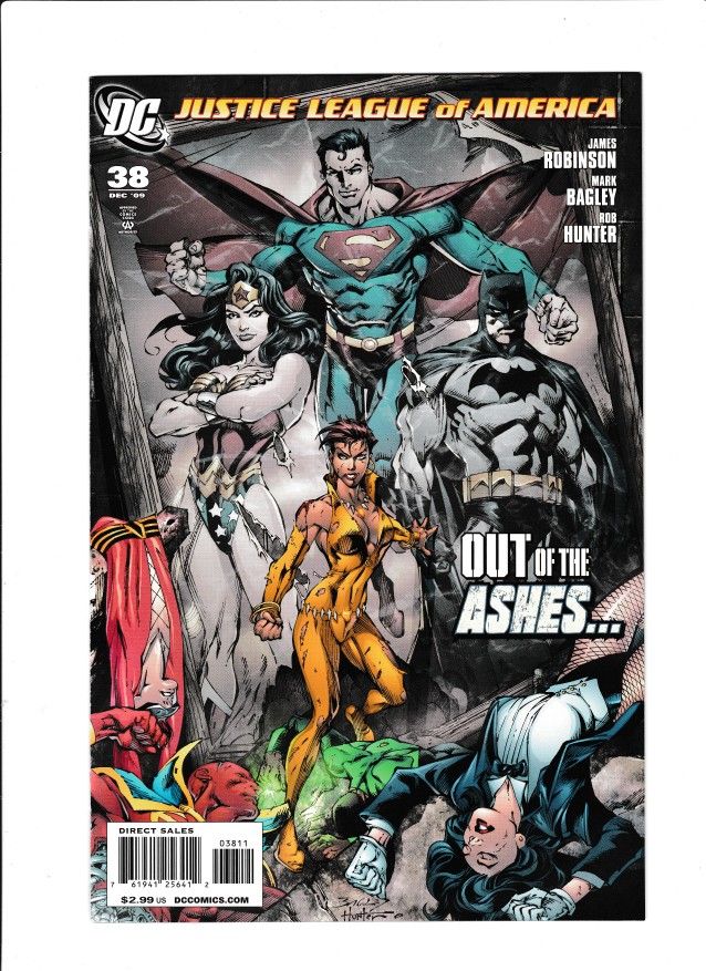JUSTICE LEAGUE OF AMERICA #38 (2009) MARK BAGLEY | DIRECT SALES