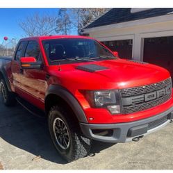 2010 Ford F-150 Red 4WD Automatic