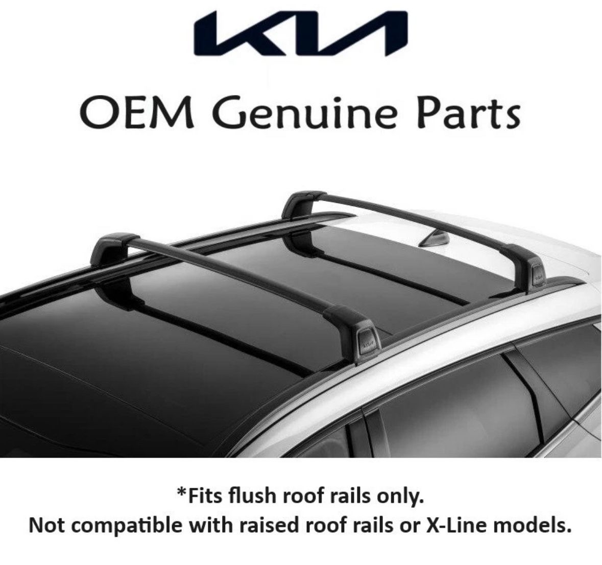 2023-26 Kia Sportage Roof Rack Cross Bars OEM