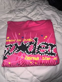Sp5der Pink V2 Hoodie ‘Pink’ Small