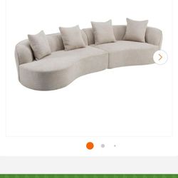 ✨🛋️ Modern Camel Sectional Sofa 🛋️✨