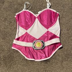 Pink Power Ranger Corset 