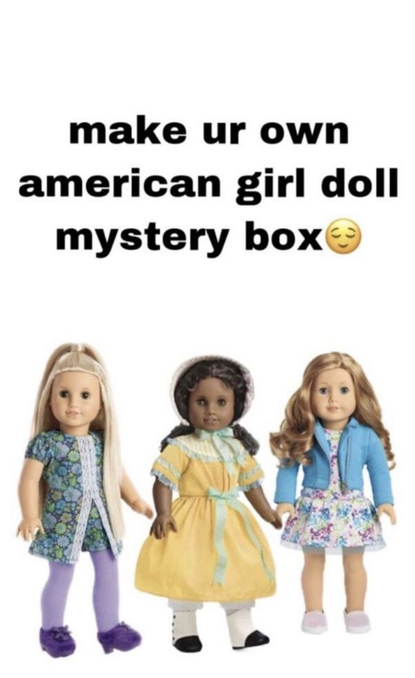 AMERICAN GIRL DOLL MYSTERY BOX !!