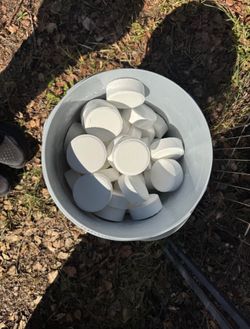 50lbs Bucket Of Chlorine Tablets