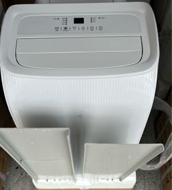 Feelfunn 14,000 BTU Ultra-Quiet Portable Air Conditioner Cools 700 Sq.Ft  4-in-1 Turbo Cooling, Fan