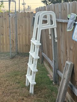 Swimming pool ladder $100