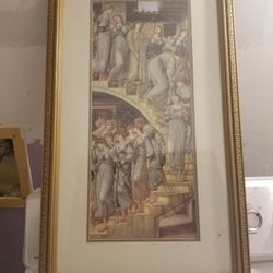 NICE PRINT , ANGELS WITH INSTRUMENTS. 