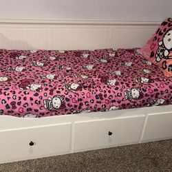 Twin Size Bed 