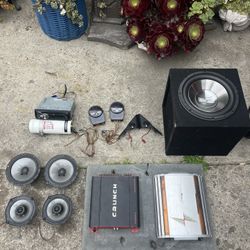 Complete Car Audio System Jl Crunch JVC Precision Power Infinity 