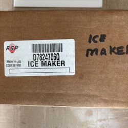 Ice Maker and Water Filter