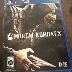Mortal Kombat X Ps4 Game