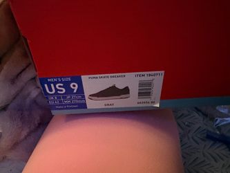 New n box size 9 puma