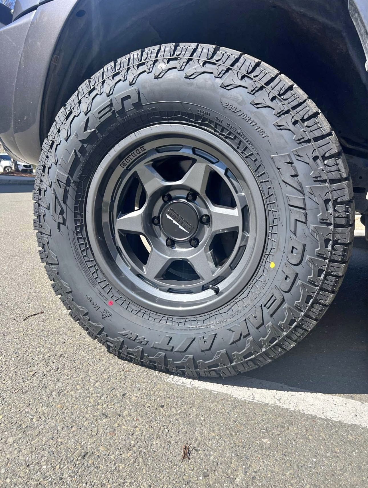 Method MR708 Beadgrip Wheels 285/70R17 Falken Wildpeak AT4W Tires Package Deal, WE FINANCE