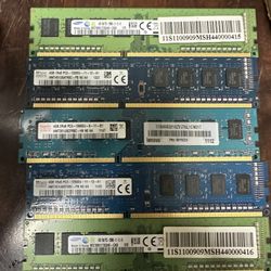 Desktop Memory RAM 4GB DDR3 PC3