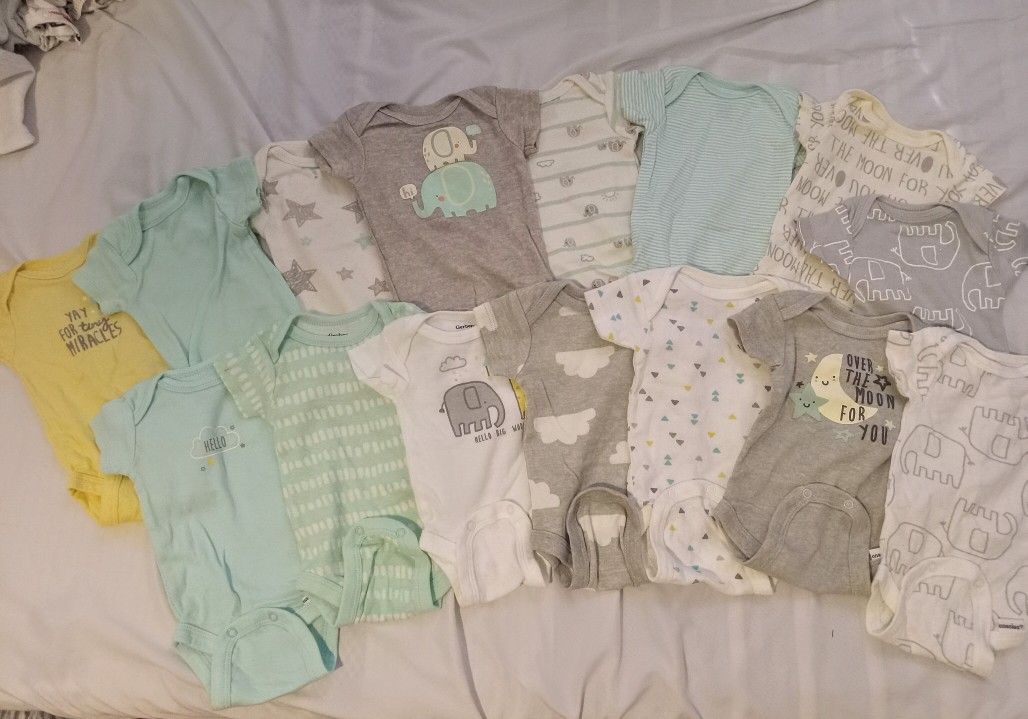 Brand New Newborn Onesies
