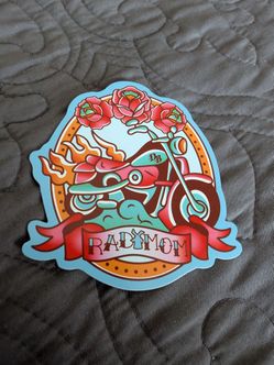 Rad Mom Dutch Swag sticker