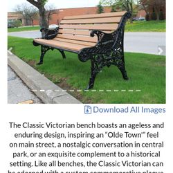 Victoria Era Bench Ends Lionhead