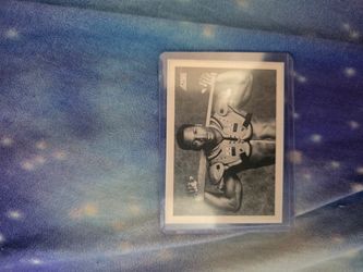 Bo Jackson Score card Football and Baseball
