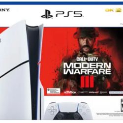 PlayStation 5 Slim Console – Call of Duty Modern Warfare III Bundle 