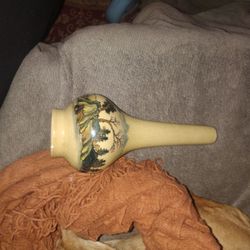 Taiwan Handpainted Vintage Vase