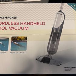 Cordless Poll Vacuum  Comes With All Accessories  - New