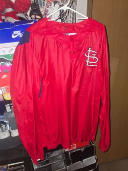 Vintage starter diamond collection st.louis cardinal jacket sz xl