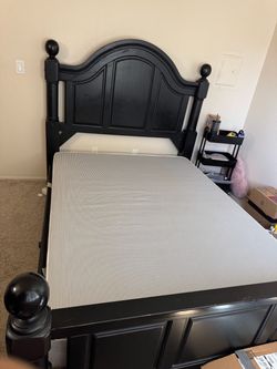 Queen size Bed frame and Dresser