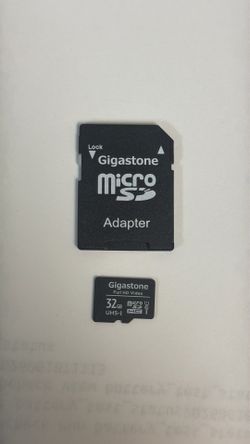 Micro SD 32GB  and Micro  SD Adapter