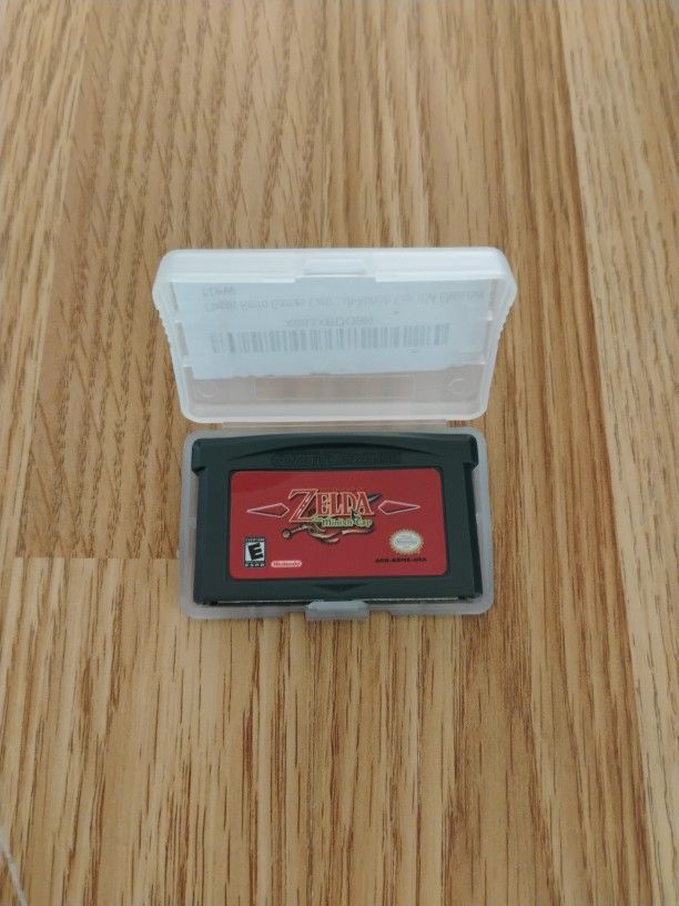 Zelda Minish Cap GBA Game Cartridge Repro