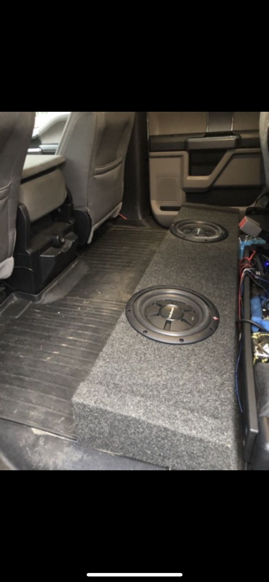 Sub Box For F150 With 2 10s
