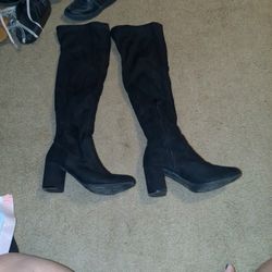 Woman's Thigh High Boots