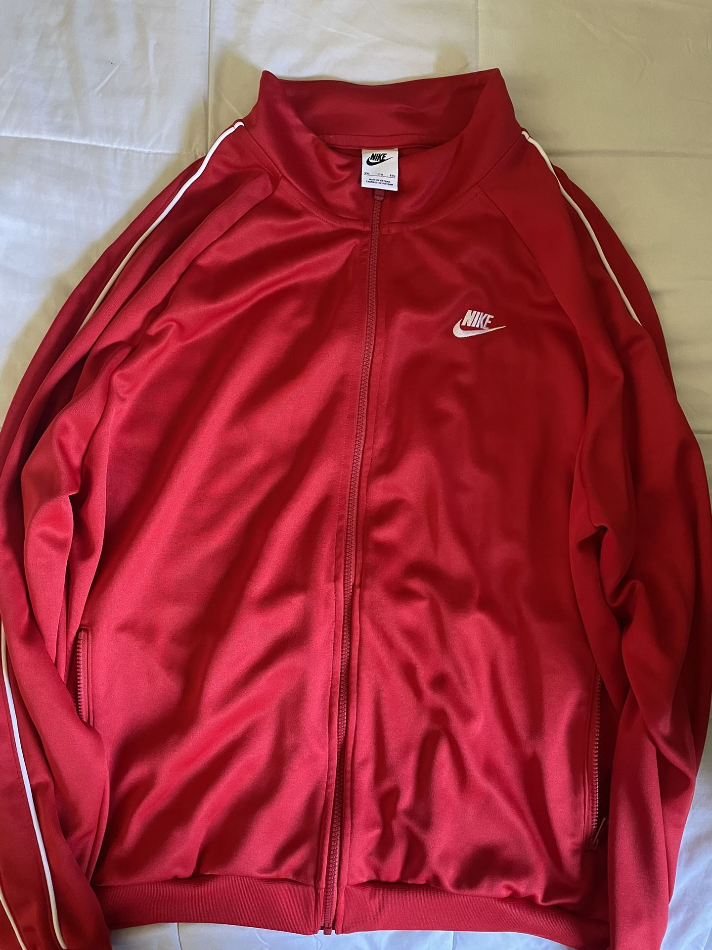 Men’s Red Nike Track Jacket