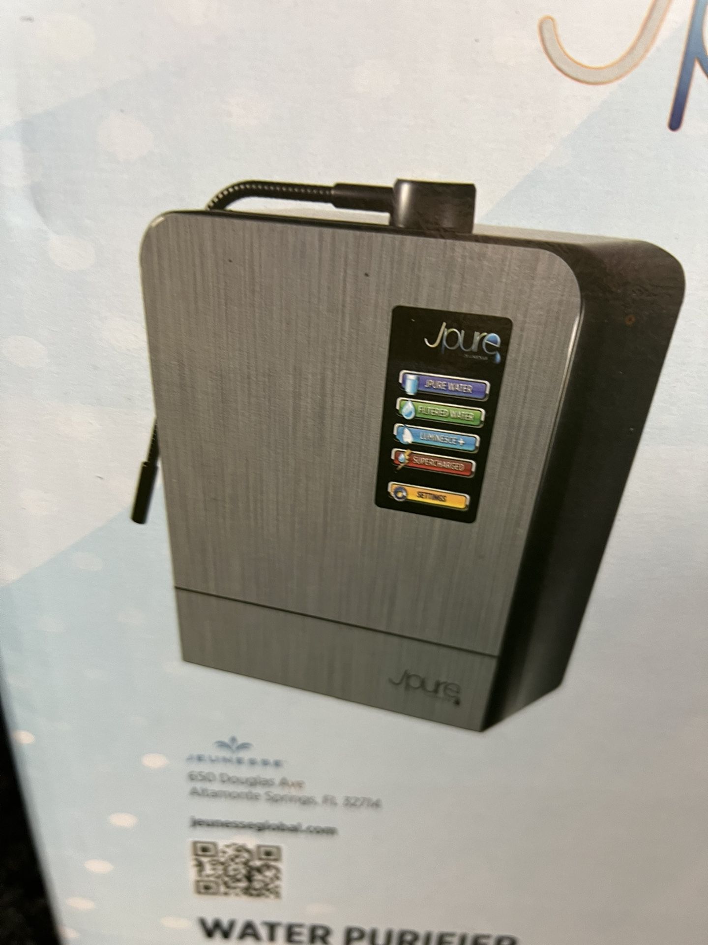 JPure Water Machine + Filter + Books