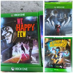 Xbox One Games Bundle – Lot of 4