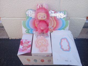 Labubu Big Into Energy Red Love Labubu, Opened Box,  Brand New Never Used 

100% Authentic  has QR Code Seal, Doll, Box, Card, Bag

Only $35
Pick up o