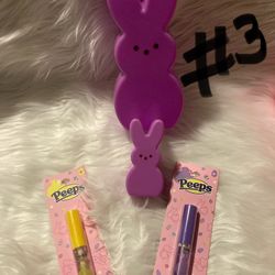 Purple Easter Bunny Peep Set
