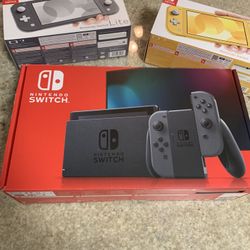 Nintendo Switch Boxes 